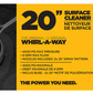 Flat Surface Cleaner - 20"