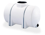 Water Tank - 525 Gallon Horizontal Leg with Bands